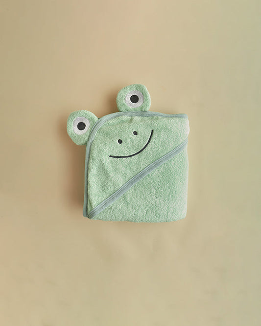 Chippiandco Baby Premium Hooded Cotton Towel - Jojo the Frog