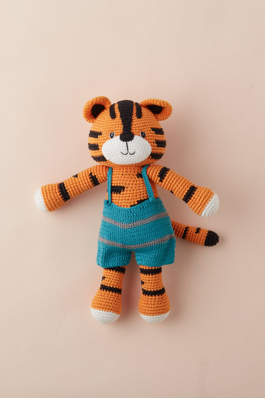 Oscar The Tiger Crochet Stuffed Animal
