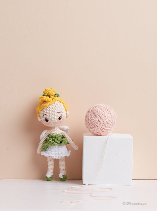Chippico fairy doll crochet princess doll