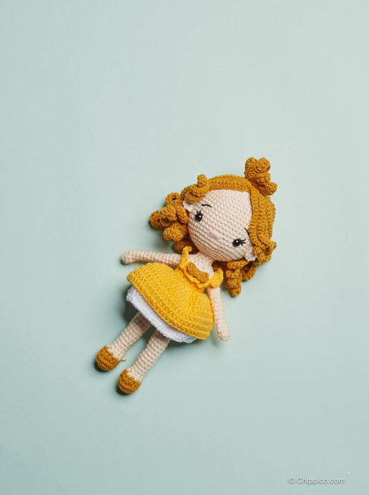 Crochet doll chippi & co. chippico toys