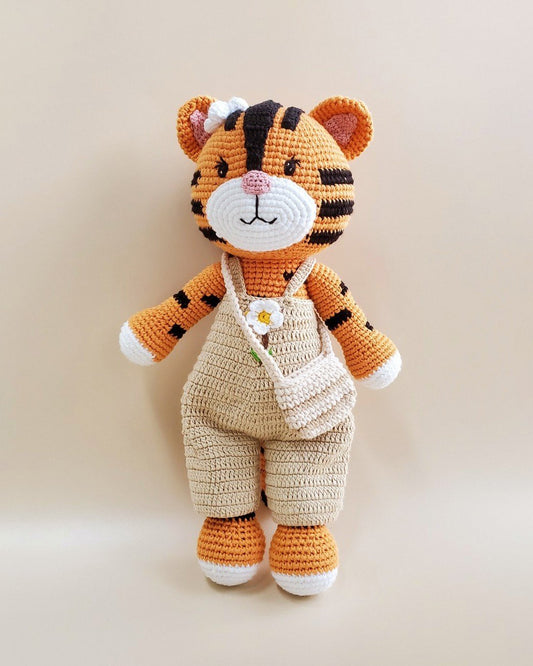 Grammy The Tiger Crochet Stuffed Animal